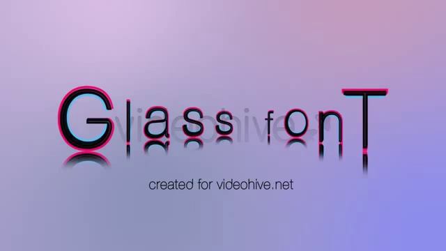 Download Free After Effects Template Glass Font After Effects Template смотреть онлайн