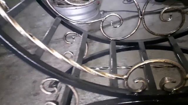 Кованый мангал. Сделать может каждый. смотреть онлайн