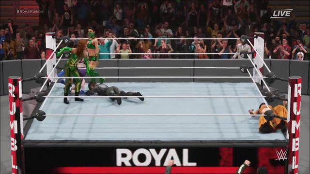 WWE 2K19 - Mortal Kombat - Women's Royal Rumble смотреть онлайн