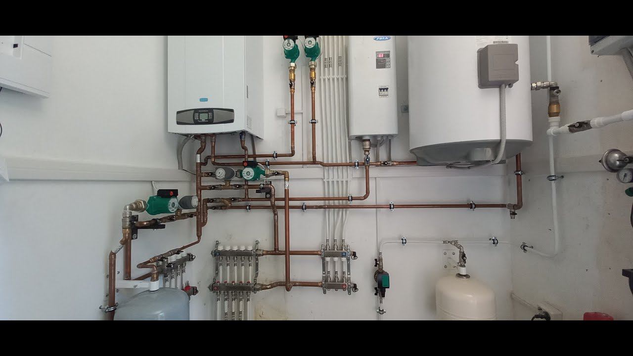 Был котел пеллетный, стал газовый. Переделали котельную. смотреть онлайн