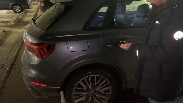 KeyLess на задние двери Q3 F3 Sportback. смотреть онлайн