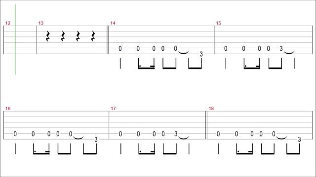 Bonnie Tyler - Holding Out For A Hero / Guitar Solo Tab+BackingTrack