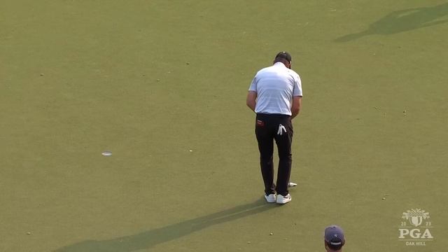 Michael Block's Crazy Par Save on Final Hole to Earn Place at 2024 PGA Championship смотреть онлайн