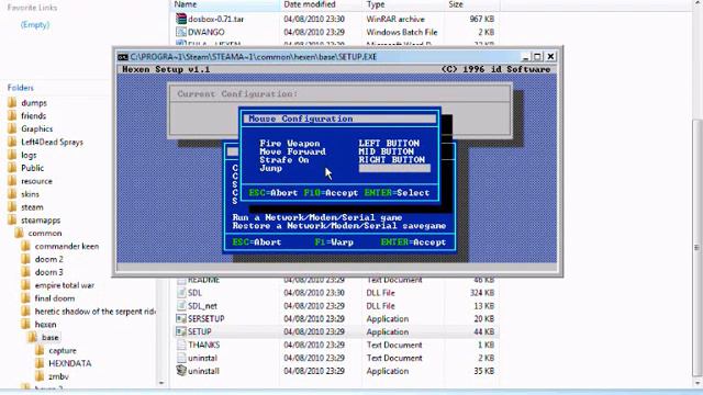 How to Use Standard WASD Control in Old School DOS Games смотреть онлайн