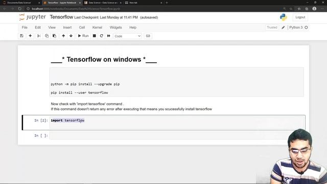 Tensorflow install on windows machine without error смотреть онлайн