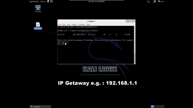 Fake Wireless Access Point Creation-Rogue AP (HD) смотреть онлайн