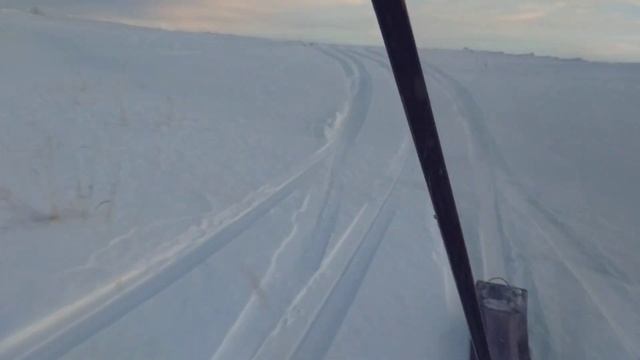 Аэросани Надым 2020г. Как я завожу в мороз свой двигатель и как прохожу на санях угловые крены. смотреть онлайн