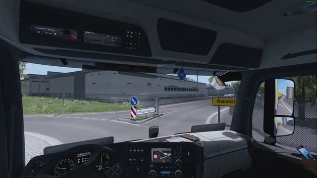 ETS2 1.35 HeilbronnMap Mercedes Antos Möckmühl - Öhringen смотреть онлайн