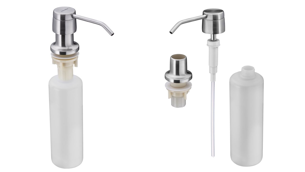 Распаковка встраиваемого дозатора для мыла Swedbe Selene 0100 смотреть онлайн