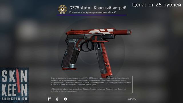 Топ 5 лучших скинов на CZ75-Auto КС ГО | SkinKeen.ru смотреть онлайн