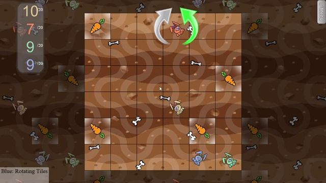 Bouncing Bunnies: The Free Online Bunny Warren Game.
