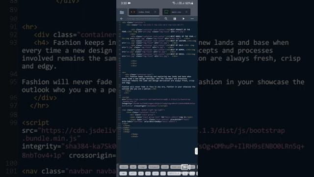 Add Navigation Bar✔ Background color✔Apply bootstrap✔ Responsive✔ 2Fonts✔ смотреть онлайн