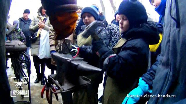 кузница на празднике в Покровском-Стрешнево