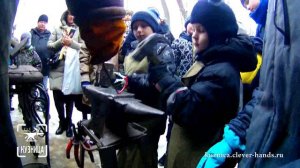 кузница на празднике в Покровском-Стрешнево