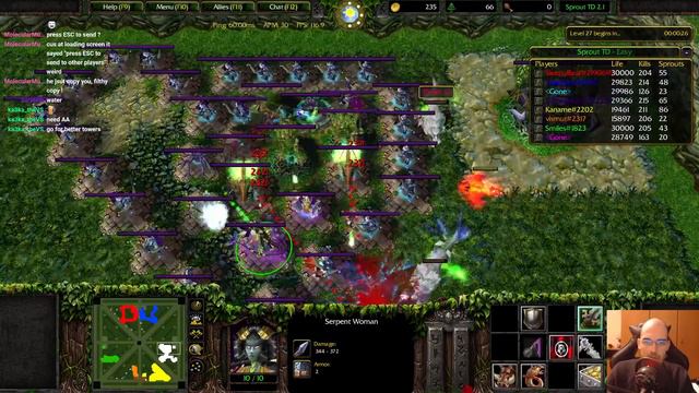 Warcraft 3 Reforged Sprout TD 2.1 | All Levels смотреть онлайн
