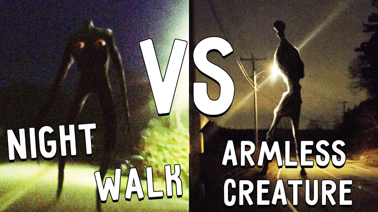 БЕЗРУКОЕ СУЩЕСТВО против НОЧНАЯ ПРОГУЛКА в майнкрафт! Битва NIGHT WALK VS ARMLESS CREATURE MINECRAFT смотреть онлайн