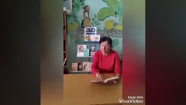 Страна читающая-Гусейнова Зумруд читает произведение "Воробей" И.С.Тургенева смотреть онлайн