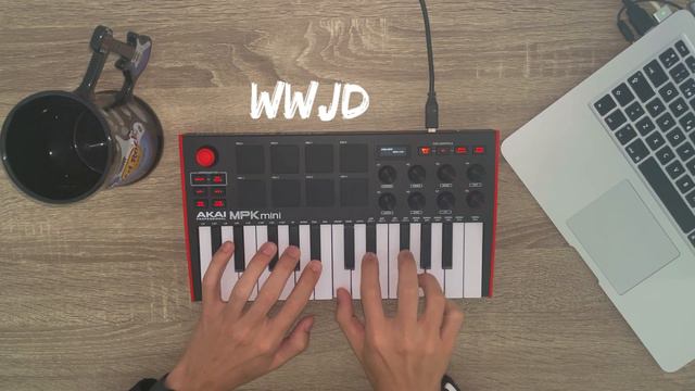 Running up that hill - Kate Bush - (Akai mpk mini instrumental cover) on GarageBand смотреть онлайн