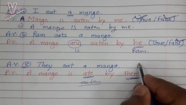 Active Passive Voice Exercise | Voice in English Grammar | कर्ता एवं कर्म वाच्य इन इंग्लिश🔥 смотреть онлайн