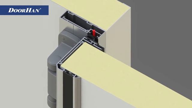 Распашные двери DoorHan для холодильных камер смотреть онлайн