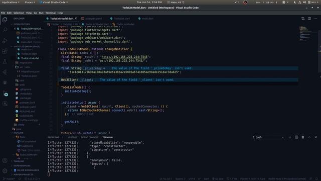 Blockchain Dapp Using Flutter | Web3Dart | Ethereum | Decentralized Apps
