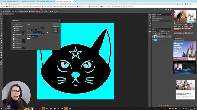 How to Create Digital Stickers in Photopea for Free смотреть онлайн