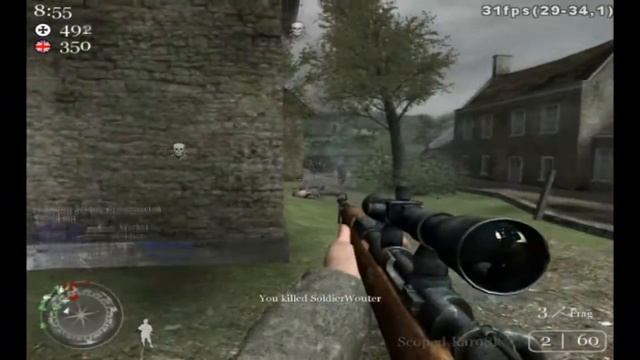 Call Of Duty 2 .: Small Unique Sniper Montage:. (HD) смотреть онлайн