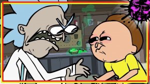 Гнид и Шморти (Пародия на Рик и Морти) - Русский Дубляж от ZAROK  [Ric and Mort by @Rigamarole]