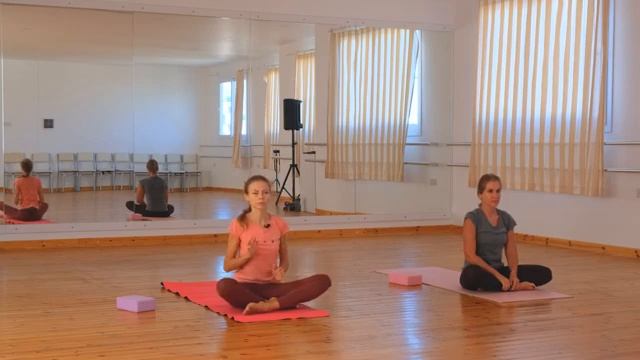 Дипломная работа "Йога для актёров". Практическое занятие 1, часть 1. смотреть онлайн