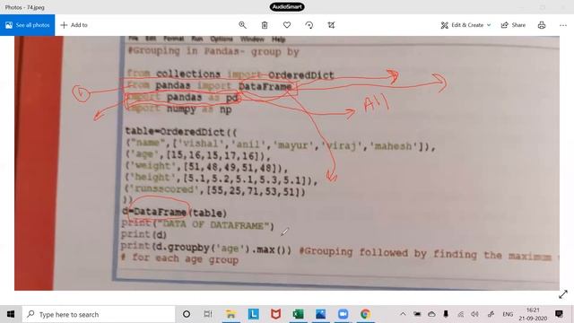 ordered dict and applymap in python смотреть онлайн