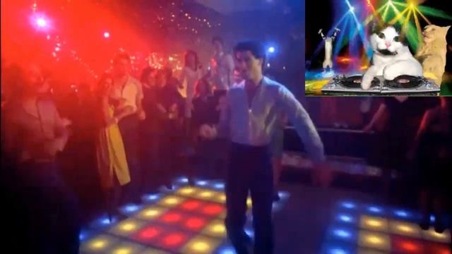 John Travolta dances to Jungle tune. смотреть онлайн