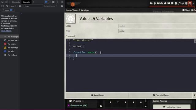 Learn JavaScript With Foundry VTT V0.9.X - E01: Values and Variables (Part 01) смотреть онлайн