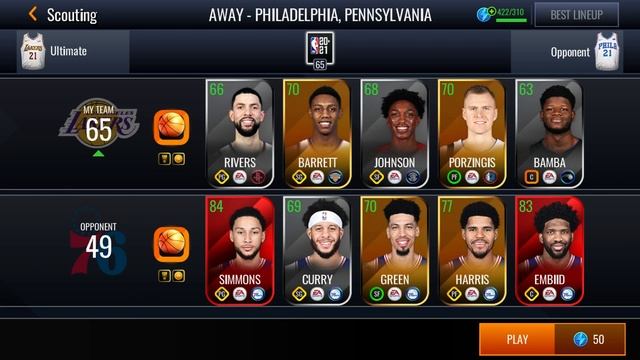 NBA LIVE Mobile Basketball 21 Android Gameplay