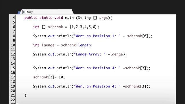 Arrays - Java Tutorial 10 смотреть онлайн