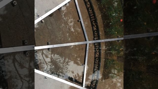 #козырек#входная #москва#стекло