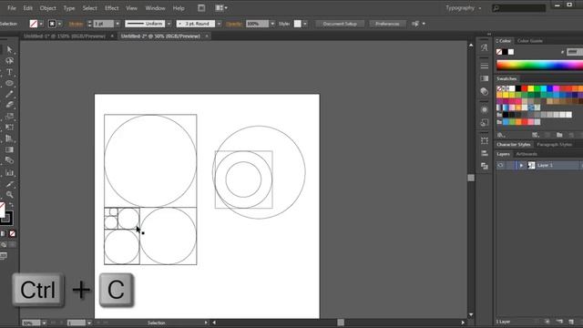3# Adobe Illustrator CS6 - Logo Design using the Golden Ratio смотреть онлайн
