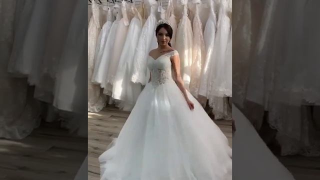 Свадебное платье (цвет Айвори) смотреть онлайн