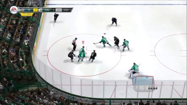 NHL 14 Dallas Stars vs San Jose Sharks thrilling OT and penalty shootout game! And with FIGHTS! смотреть онлайн