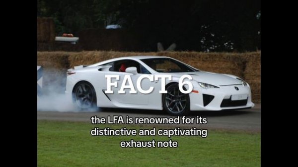 Lexus' V10 MONSTER The LEXUS LFA!!!!