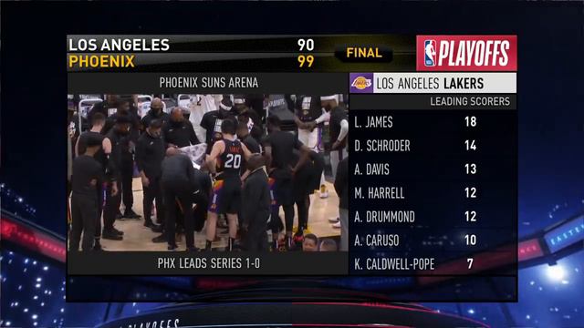 Frank Vogel Postgame Interview - Game 1 - Lakers Vs Suns | May 23, 2021 | 2021 NBA Playoffs