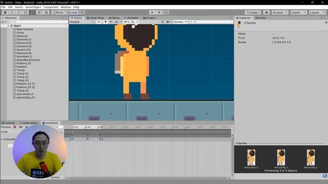 Создаем игру-платформер за 1 час на Unity смотреть онлайн
