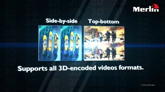 Merlin 3D Projector Android смотреть онлайн