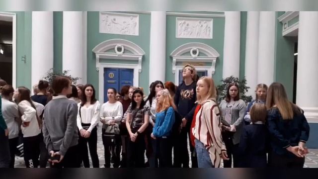 Новогоднее поздравление 11 «В» класса смотреть онлайн