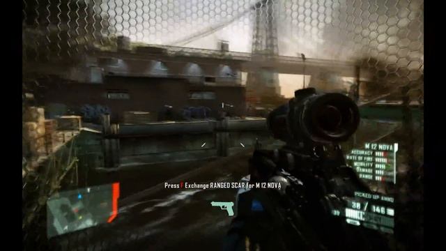Crysis 2 Gameplay On Dual NVIDIA 580's смотреть онлайн