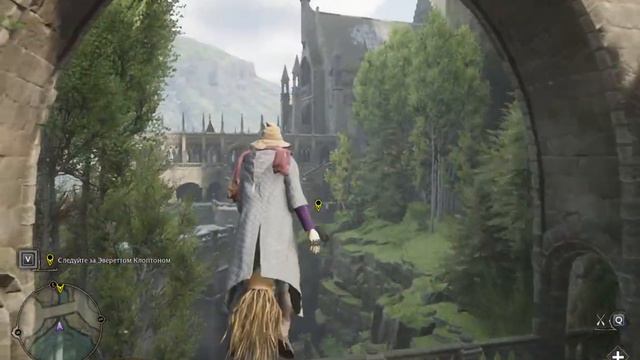 Hogwarts Legacy обучение полетам на метле смотреть онлайн