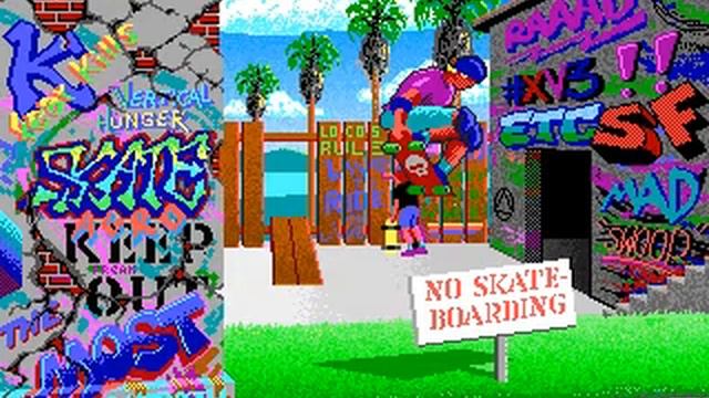 California Games II - Skateboarding смотреть онлайн