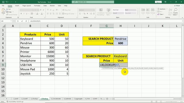 Top 10 Microsoft Excel Formulas | Important & Useful Excel Formula смотреть онлайн