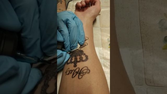 Корекция татуировки.ч1. смотреть онлайн