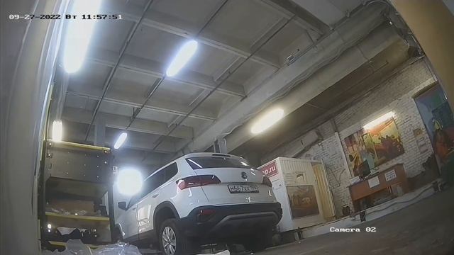 Установка сетки на Volkswagen Taos 2022 год. MOTODOR, арт. 10BK_100x25 смотреть онлайн