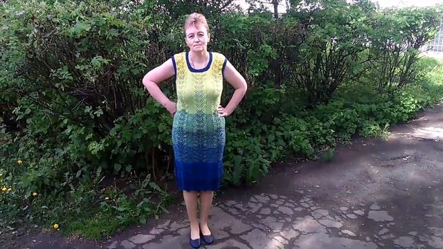 СП " Скоро лето " . Вяжем с Ириной . Готовая работа . смотреть онлайн